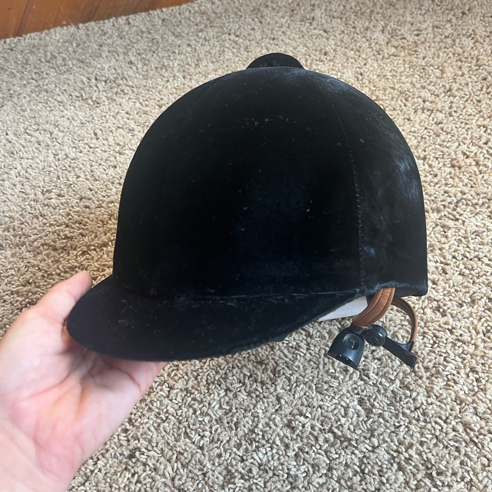 Troxel Black Equestrian Riding Helmet
